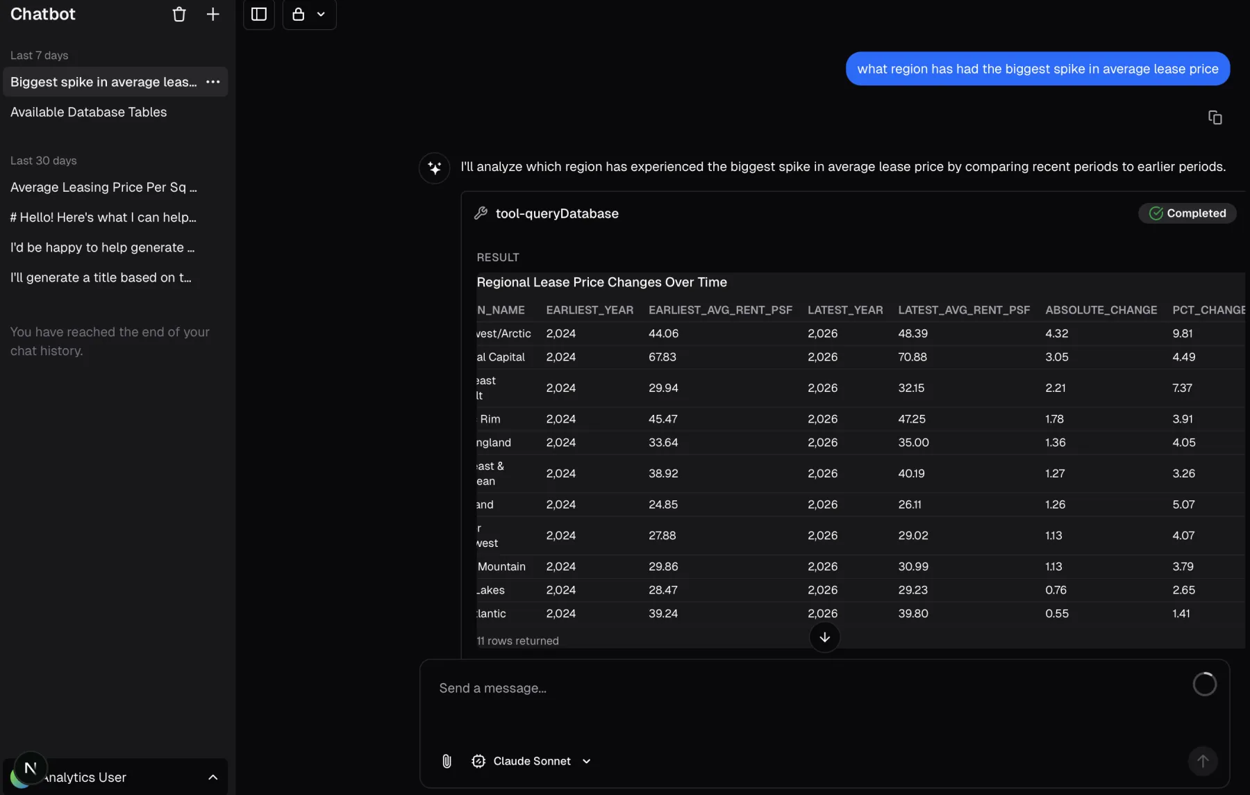 Building an open-source analytics chatbot on Vercel's Chat SDK